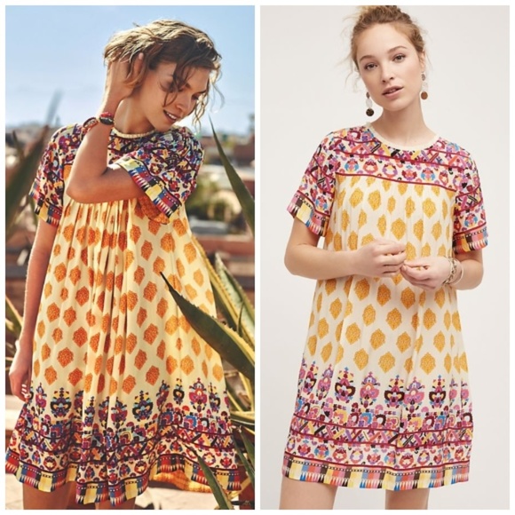 Anthropologie Dresses & Skirts - HTF🌸Anthropologie Caltha Swing Dress Tanvi Kedia